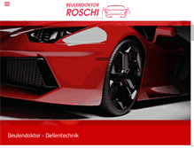 Tablet Screenshot of beulendoktor-roschi.de